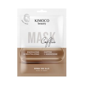 Kimoco Beauty Αναζωογονητική Μάσκα Προσώπου με Εκχύλισμα Κόκκων Καφέ και Αδενοσίνης, 23ml