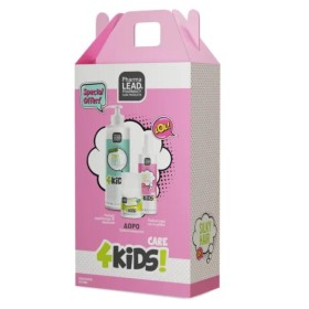 Pharmalead Promo Box 4Kids Girl για Κορίτσια με Bubble Fun 2-in-1 Αφρόλουτρο-Σαμπουάν, 500ml, Silky Hair Conditioner Μαλακτική Μαλλιών, 150ml & Hurry Up Roll-On Αποσμητικό, 50ml, 1σετ