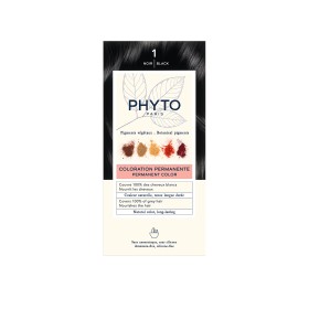 Phyto Phytocolor Μόνιμη Βαφή Μαλλιών 1 Μαύρο, 1τμχ
