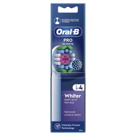 Oral-b Pro 3d White Ανταλλακτικές Κεφαλές Ηλεκτρικής Οδοντόβουρτσας, 4τμχ