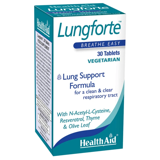 Health Aid Lungforte Dietary Supplement for Healthy Upper Respiratory Tract...