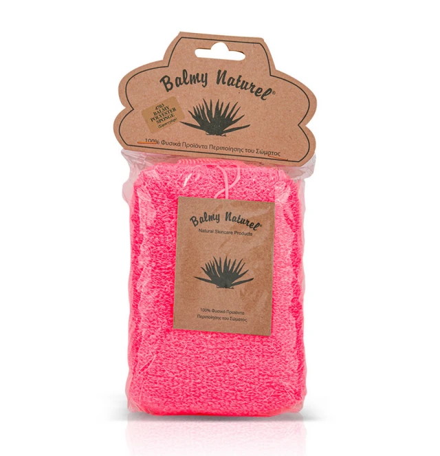Balmy Naturel Polyester Spong Bath Sponge, 1 Piece