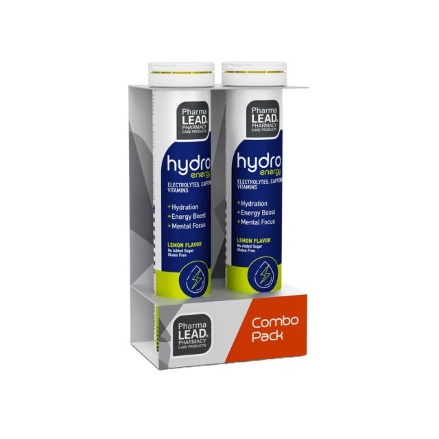 Pharmalead Promo Hydro Energy with Lemon Flavor Ηλεκτρολύτες, 2x20 ...