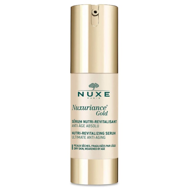 Nuxe Nuxuriance Gold Nutri - Revitalizing Serum Αντιγηραντικός Ορός Προσώπου, 30ml