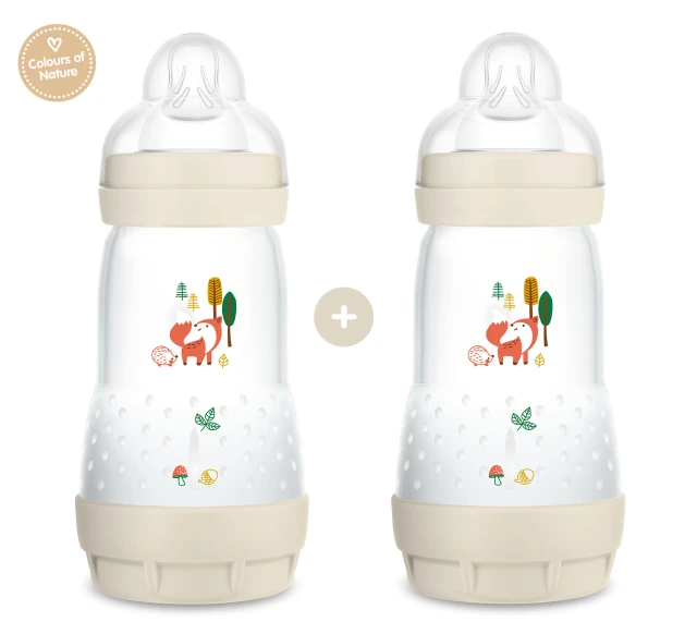 Mam Anti-Colic Easy Start Bottle with Silicone Nipple against Colic...