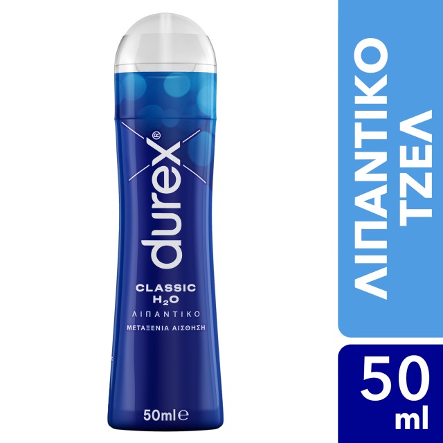 Durex Classic H2O Λιπαντικό Με φιλικό pH, 50ml