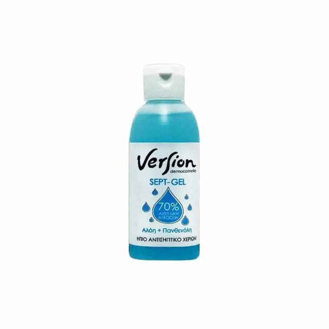Version Sept Gel Ήπιο Αντισηπτικό Χεριών, 100ml
