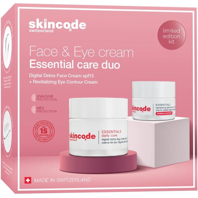 Skincode Essentials Essential Care Duo 24h Cell Energizer Cream Ενυ...
