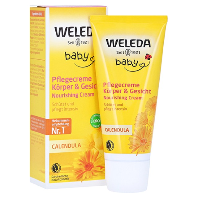Weleda Κρέμα με Καλέντουλα για Πρόσωπο & Σώμα, 75ml