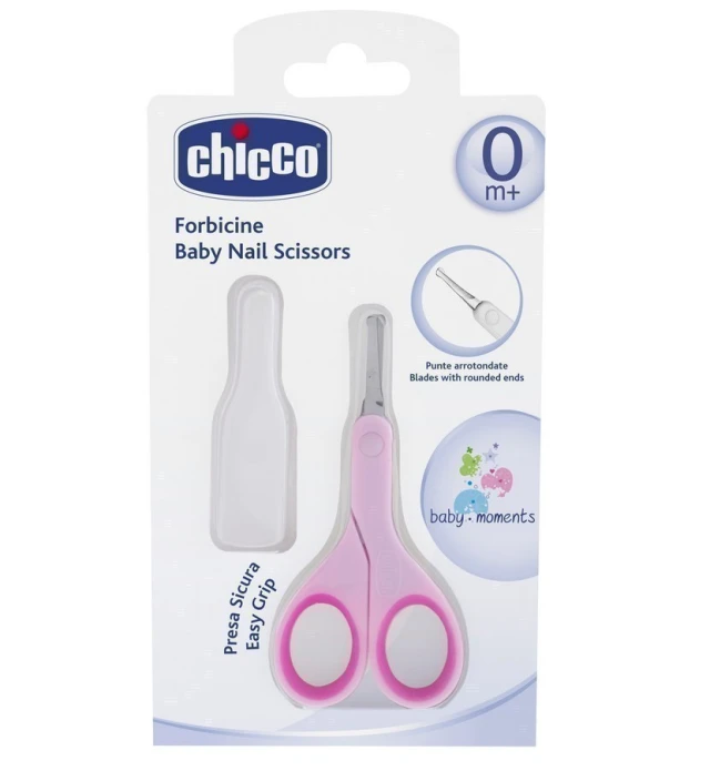 Chicco Baby Nail Scissors with Safety Case