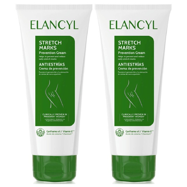 Εlancyl Promo Pack Stretch Marks Prevention Cream Κρέμα για την πρόληψη των ραγάδων 2X200ml -50% στη 2η συσκευασία
