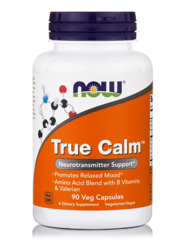 Now True Calm Συμπλήρωμα Διατροφής για το Νευρικό Σύστημα, 90 Κάψουλες