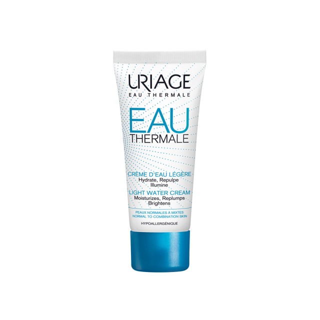 Uriage Eau Thermale Light Water Cream Κρέμα Ενυδάτωσης Ελαφριάς Υφής, 40ml