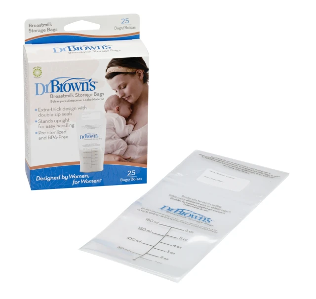 Dr Browns Breastmilk Storage Accessories 180ml 25pcs