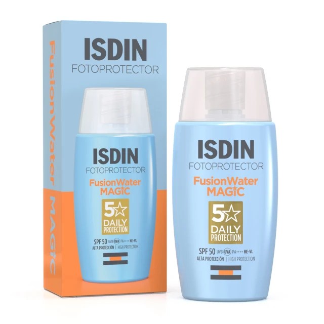 ISDIN Fotoprotector FusionWater Magic SPF50 Αντηλιακό Προσώπου, 50ml