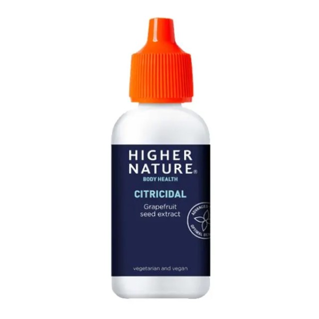 Higher Nature Citricidal Συμπλήρωμα Διατροφής για Ιούς και Βακτήρια, 100ml
