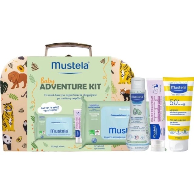 Mustela Promo Baby Cleansing Wipes Μωρομάντηλα 60 τμχ + Diaper Rash...