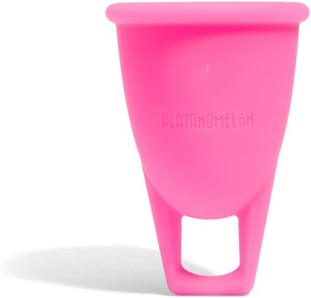 Platanomelon Copa Menstrual Sostenible Grande Greta Κύπελλο Περιόδου Ροζ, 1 Τεμάχιο