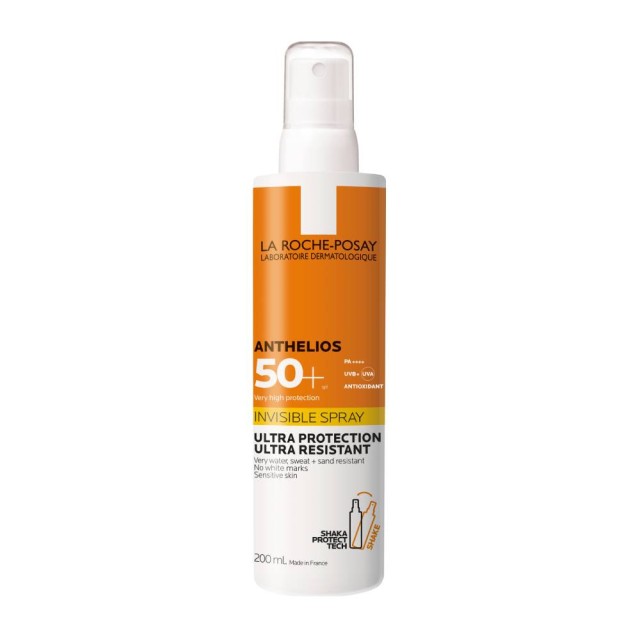 La Roche Anthelios Invisible Shaka SPF50+ Αντηλιακό Spray Σώματος, 200ml