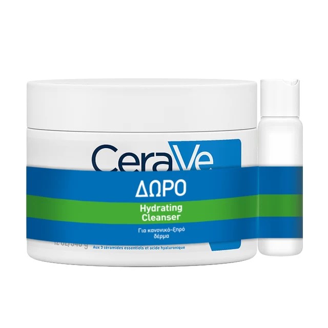Cerave Promo Moisturizing Cream Ενυδατική Κρέμα (340gr) & Hydrating...