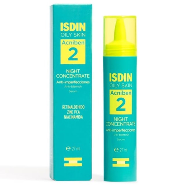 Acniben Night Concentrate Anti-blemish Serum Ορός Προσώπου για το Β...
