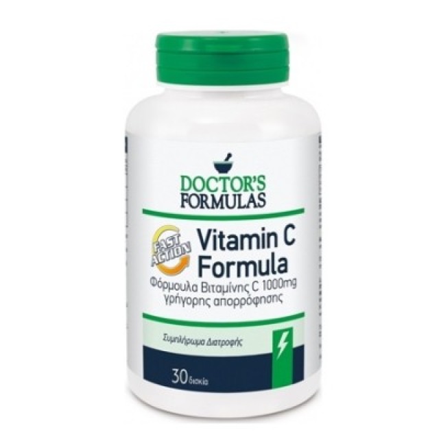Doctors Formula Vitamin C Formula Fast Action Συμπλήρωμα Διατροφής ...