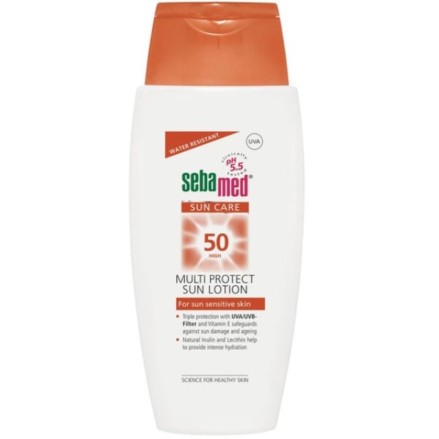 Sebamed Multi Protect Sun Lotion Αντηλιακό Γαλάκτωμα Σώματος SPF50+...