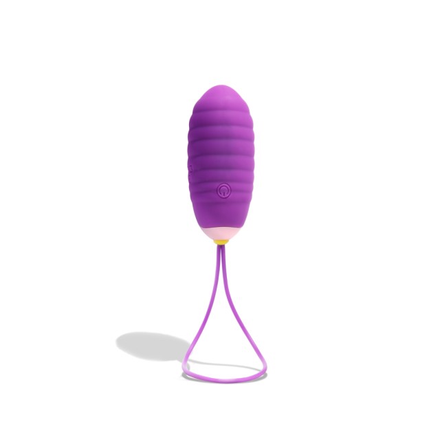 Platanomelon Oh Vibrating Egg with Remote Control Αυγό Δόνησης με Τηλεχειριστήριο Μωβ, 1τεμ