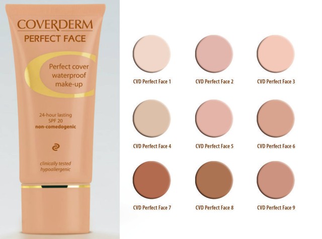 Coverderm Perfect Face Waterproof SPF20 04 30ml