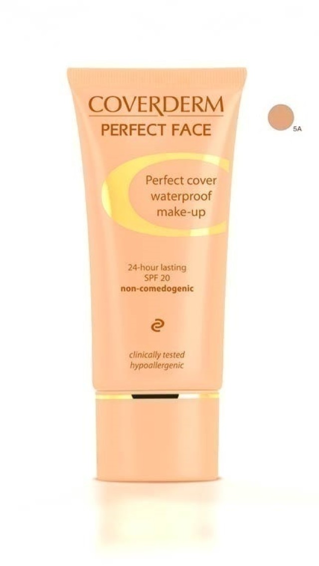 Coverderm Perfect Face Waterproof SPF20 5A 30ml