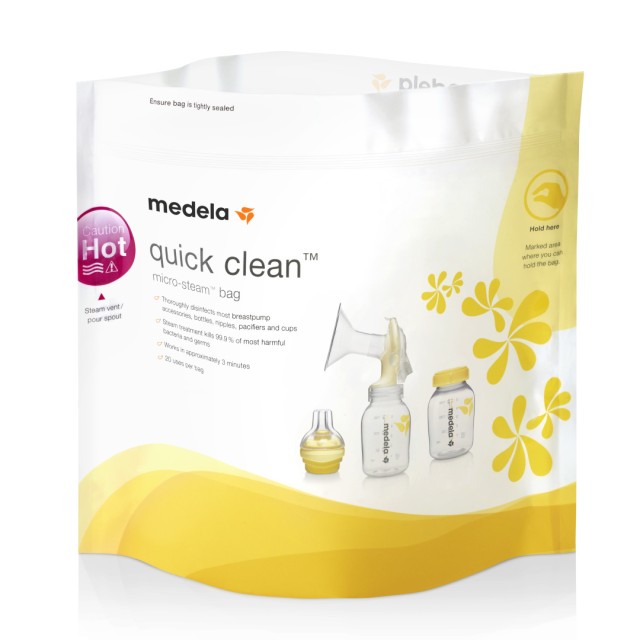 Medela Quick Clean™ Σακουλάκια Αποστείρωσης Μικροκυμάτων, 5 Τεμάχια