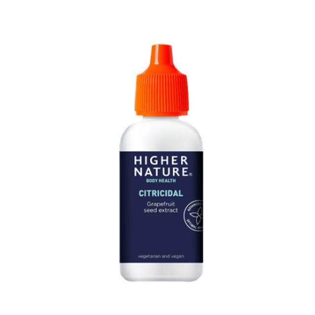 Higher Nature Citricidal Συμπλήρωμα Διατροφής για Ιούς και Βακτήρια, 25ml