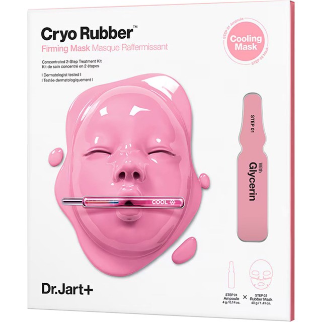 Dr.Jart+ Cryo Rubber Firming Moisture Mask Kit Ενυδατικό Κιτ Περιποίησης Προσώπου με Αμπούλα + Μάσκα Υαλουρονικού Οξέος