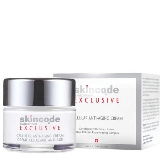 Skincode Cellular Anti-Aging Cream Αντιγηραντική Κρέμα Προσώπου, 50ml