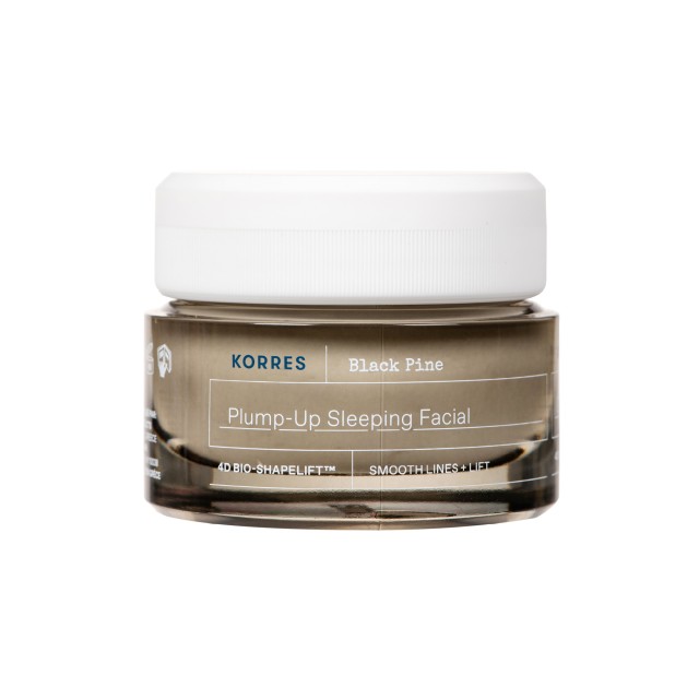 Korres Μαύρη Πεύκη Κρέμα Νύχτας για Σύσφιγξη & Lifting, 40ml