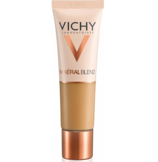Vichy Mineral Blend Hydrating Fluid 15 Terra Ενυδατικό Foundation, 30ml