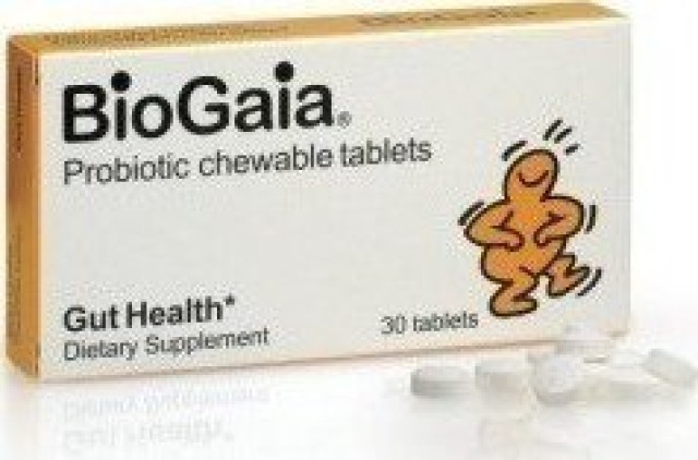 BioGaia ProTectis Family Προβιοτικά σε Μασώμενα Δισκία - Λεμόνι, 30 Μασώμενα Δισκία