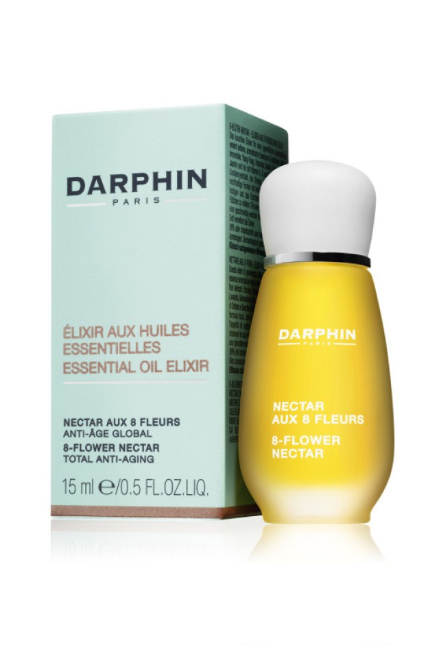 Darphin 8-Flower Nectar Πολύτιμο Ελιξίριο Νεότητας Με 8 Αιθέρια Έλαια Για Ολική Αντιγήρανση & Σύσφιξη, 15ml