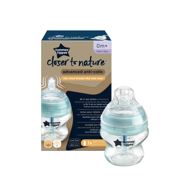 Tommee Tippee Bottle Advanced Anti-Colic Slow Flo Scanda Bottle ...