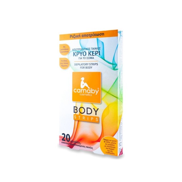 Carnaby Body Strips Αποτριχωτικές Ταινίες, 20τμχ