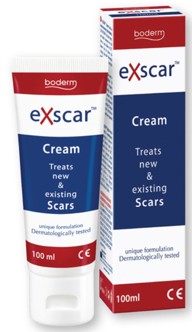 Boderm Exscar Cream Για Την Αντιμετώπιση των Ουλών 100ml