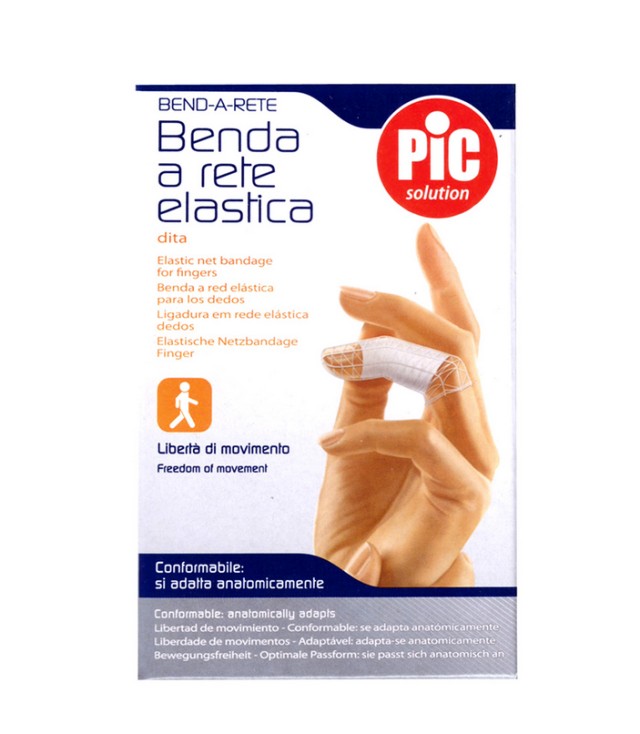 Pic Solution Bend A Rete Ελαστικός Δικτυωτός Επίδεσμος για το δάχτυλο, 1 Τεμάχιο