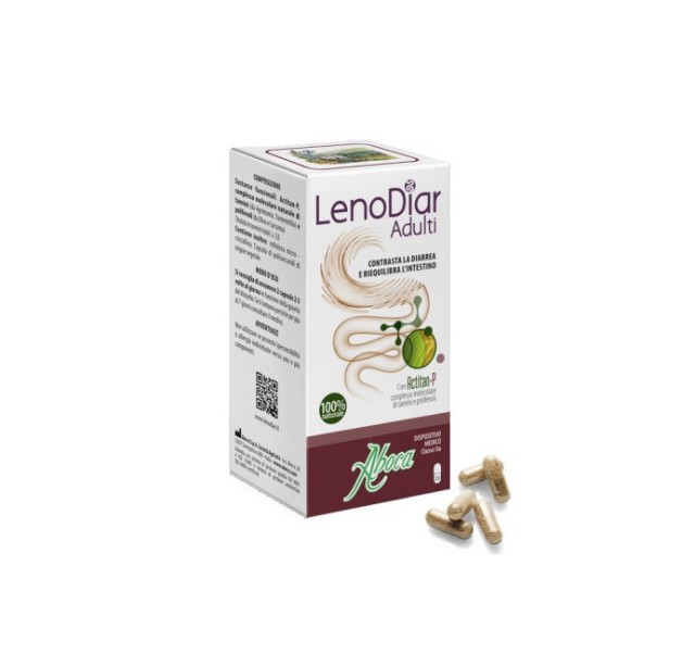 Aboca Lenodiar Adult Συμπλήρωμα Διατροφής για την αντιμετώπιση της Διάρροιας, 20 caps
