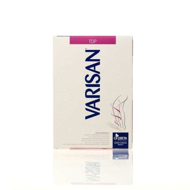 Varisan Top Θεραπευτικές Κάλτσες Ριζομηρίου Σιλικόνης Ccl 1 Ανοικτά Δάκτυλα Normal Μπεζ Ζεύγος No4.