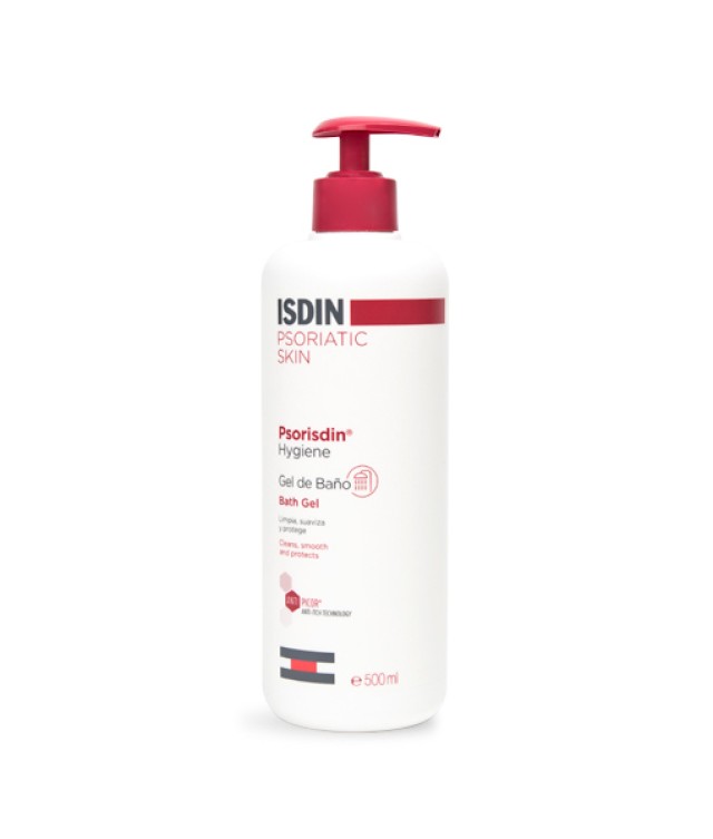 Isdin Psoriatic Skin Psorisdin Hygiene Bath Gel Αφρόλουτρο για Δέρμ...