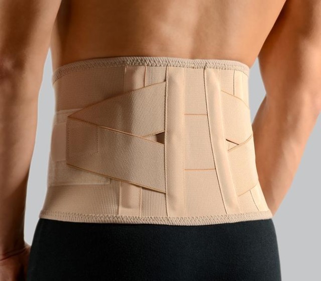 Anatomic line 5154 Ζώνη Οσφύος Πολλαπλών Παθήσεων Gold Size Medium Ύψος 20cm, 1τμχ