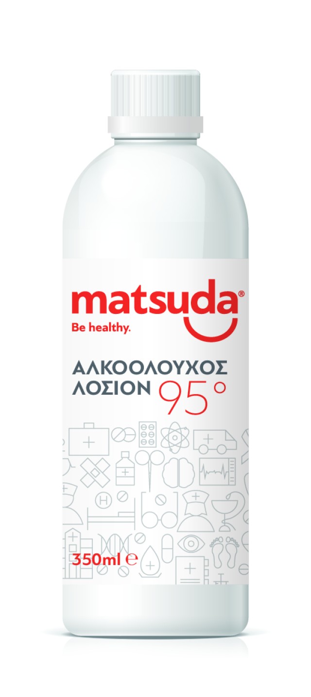 Matsuda Οινόπνευμα - Αλκοολούχος Λοσιόν 95 Βαθμών, 350ml