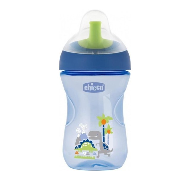 Chicco Advanced Cup Easy Drinking 12m+ Μπλέ 266ml