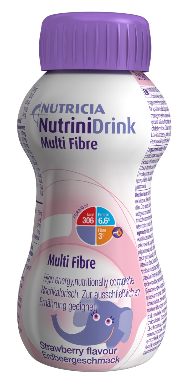 Nutricia Nutrini Drink με γεύση φράουλα 200ml