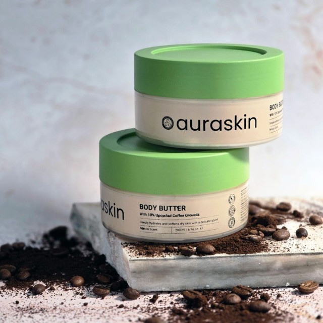 Auraskin Body Butter Green Apple Scent 200ml